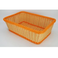 Cesta francesina bicolore ret polyrattan