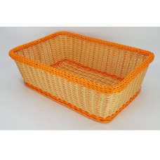 Cesta francesina bicolore ret polyrattan